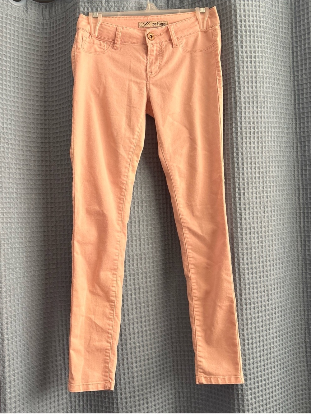 refuge Coral Skinny Jeans